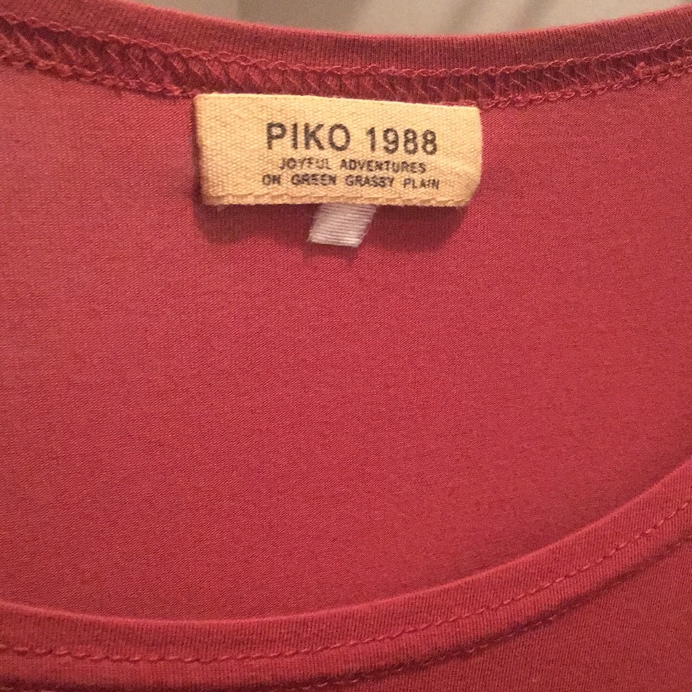 Piko top/ rust color
